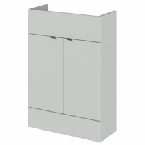 Fuji 120cm Vanity Unit With Slimline Basin In Gloss Grey Mist