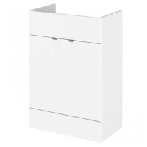 Fuji 120cm Vanity Unit With Ceramic Basin In Gloss White