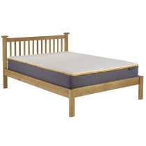 Webworms Wooden Double Bed In Oak