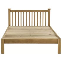 Webworms Wooden Double Bed In Oak