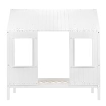 Trenton Wooden Single Bed In White