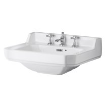 Ocala 59.5cm Floor Vanity Unit With 3TH Basin In Storm Grey