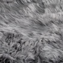 Ladson Quad Sheepskin Rug In Grey