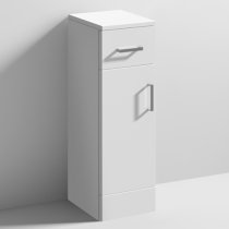 Mayetta 30cm Bathroom Cupboard Unit In Gloss White