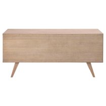 Alisto Wooden Sideboard With 1 Door 4 Drawers In Oak White