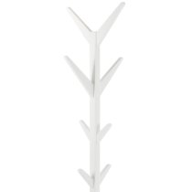 Acosta Wooden Coat Stand In White