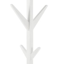 Acosta Wooden Coat Stand In White