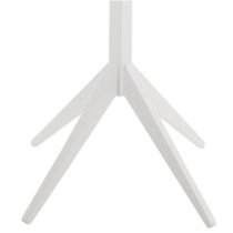 Acosta Wooden Coat Stand In White