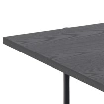 Avila Wooden Coffee Table With Undershelf In Ash Black