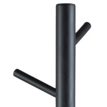 Brendon Rubberwood Coat Stand In Black