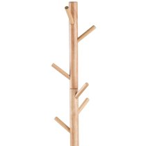 Brendon Rubberwood Coat Stand In Oak