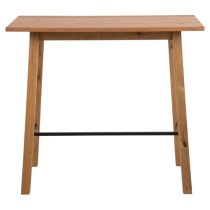 Colza Wooden Bar Table Rectangular In Wild Oak