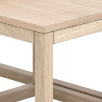 Cocoa Wooden Set Of 2 Coffee Tables In Oak