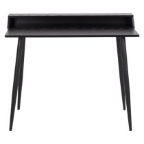 Joliet Wooden Laptop Desk In Ash Black