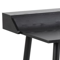 Joliet Wooden Laptop Desk In Ash Black