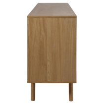 Marta Wooden Sideboard With 2 Sliding Doors In Natural