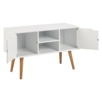 Mulvane Wooden Sideboard With 2 Doors In White