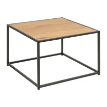 Salvo Wooden Coffee Table Square In Matt Wild Oak