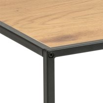 Salvo Wooden Coffee Table Square In Matt Wild Oak