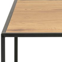 Salvo Wooden Coffee Table Square In Matt Wild Oak