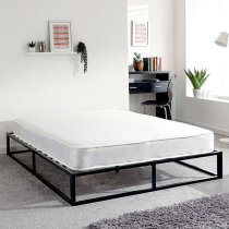 Putney Metal Small Double Bed In Black