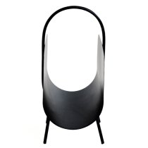 Gdansk Metal Magazine Rack In Black