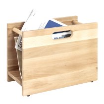 Prairie Wooden Magazine Rack In Steamed Beech