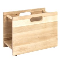 Prairie Wooden Magazine Rack In Steamed Beech