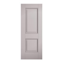 Arnhem 2 Panel 1981mm x 686mm Fire Proof Internal Door In Grey