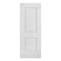 Arnhem 2 Panel 1981mm x 610mm Internal Door In White