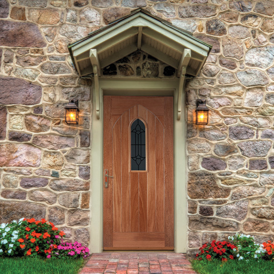 Westminster Glazed 1981mm x 762mm External Door In Oak