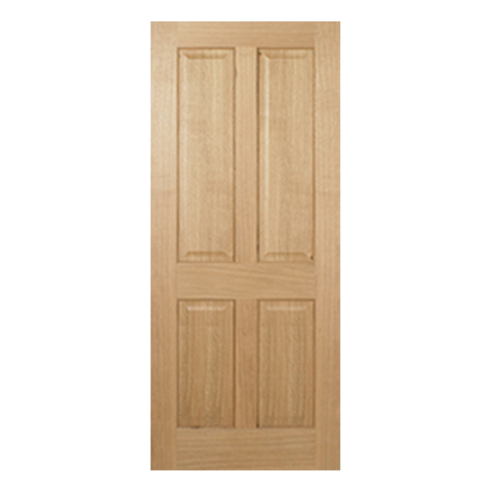 Regent 4 Panels 1981mm x 762mm Fire Proof Internal Door In Oak