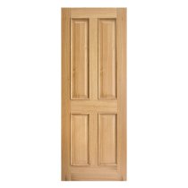 Regent Raised 2032mm x 813mm Internal Door In White Oak