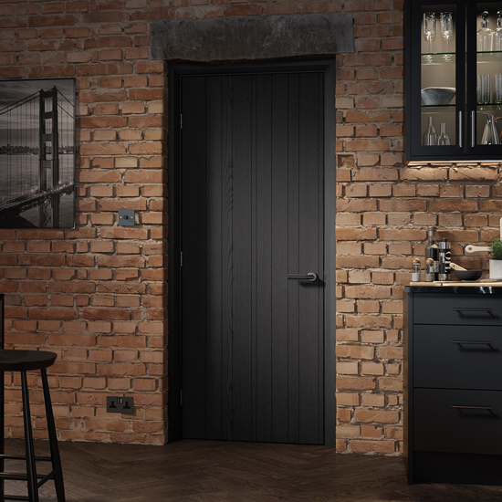 Montreal 1981mm x 838mm Internal Door In Dark Charcoal