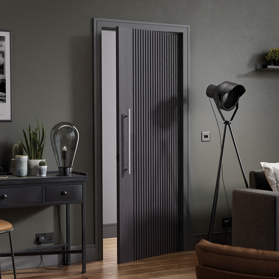 Melbourne 1981mm x 686mm Internal Door In Ash Grey