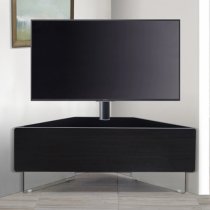 Adeja Ultra Corner High Gloss TV Stand In Black