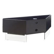 Adeja Ultra Corner High Gloss TV Stand In Black