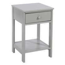 Outwell Shaker Petite Bedside Cabinet In Grey