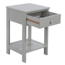 Outwell Shaker Petite Bedside Cabinet In Grey