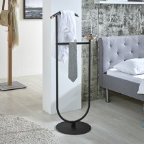 Longview Metal Valet Stand In Black