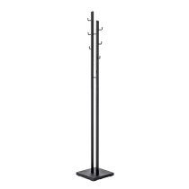 Longview Metal 8 Hooks Coat Stand In Black