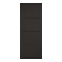 Soho Solid 1981mm x 762mm Internal Door In Black