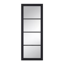 Soho Glazed 1981mm x 838mm Internal Door In Dark Charcoal