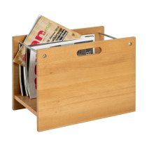 Eagle Wooden Magazine Rack In Beech