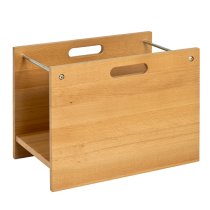 Eagle Wooden Magazine Rack In Beech