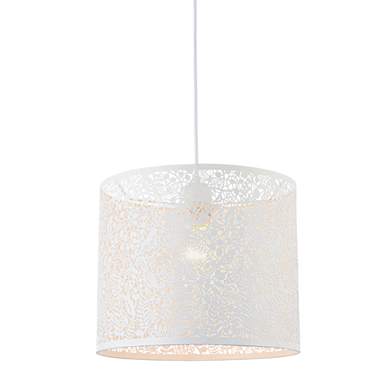 Secret 300mm Garden Ceiling Pendant Light In Matt Ivory