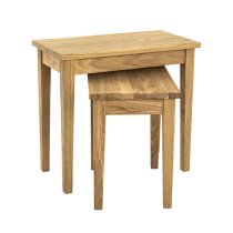 Eloy Large Wooden Side Table In Royal Oak