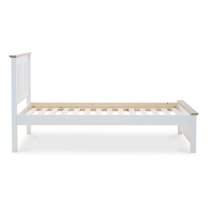 Chester Wooden Single Bed In White