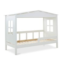 Mento Wooden Treehouse Single Bed In White