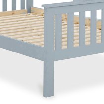 Carra Wooden Triple Bunk Bed In Grey